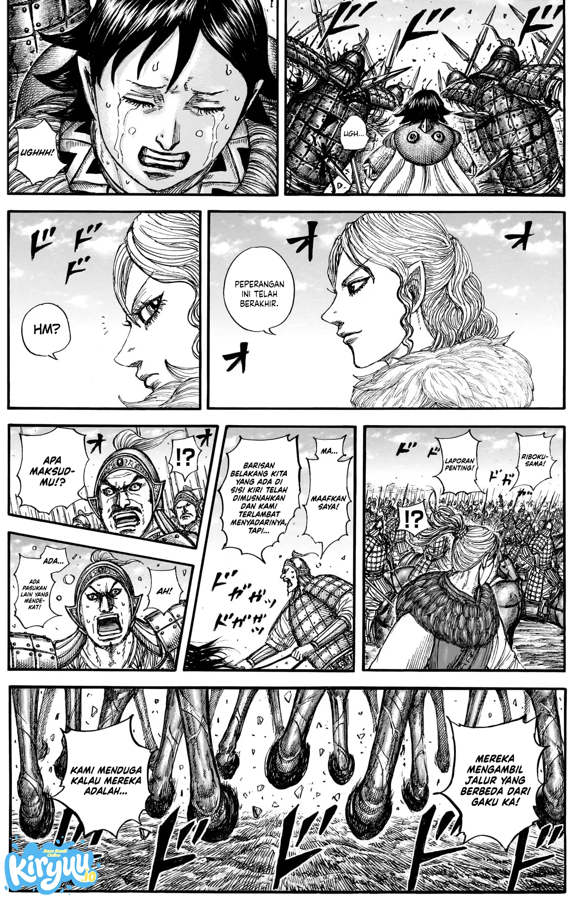 Kingdom Chapter 882 - halaman 10