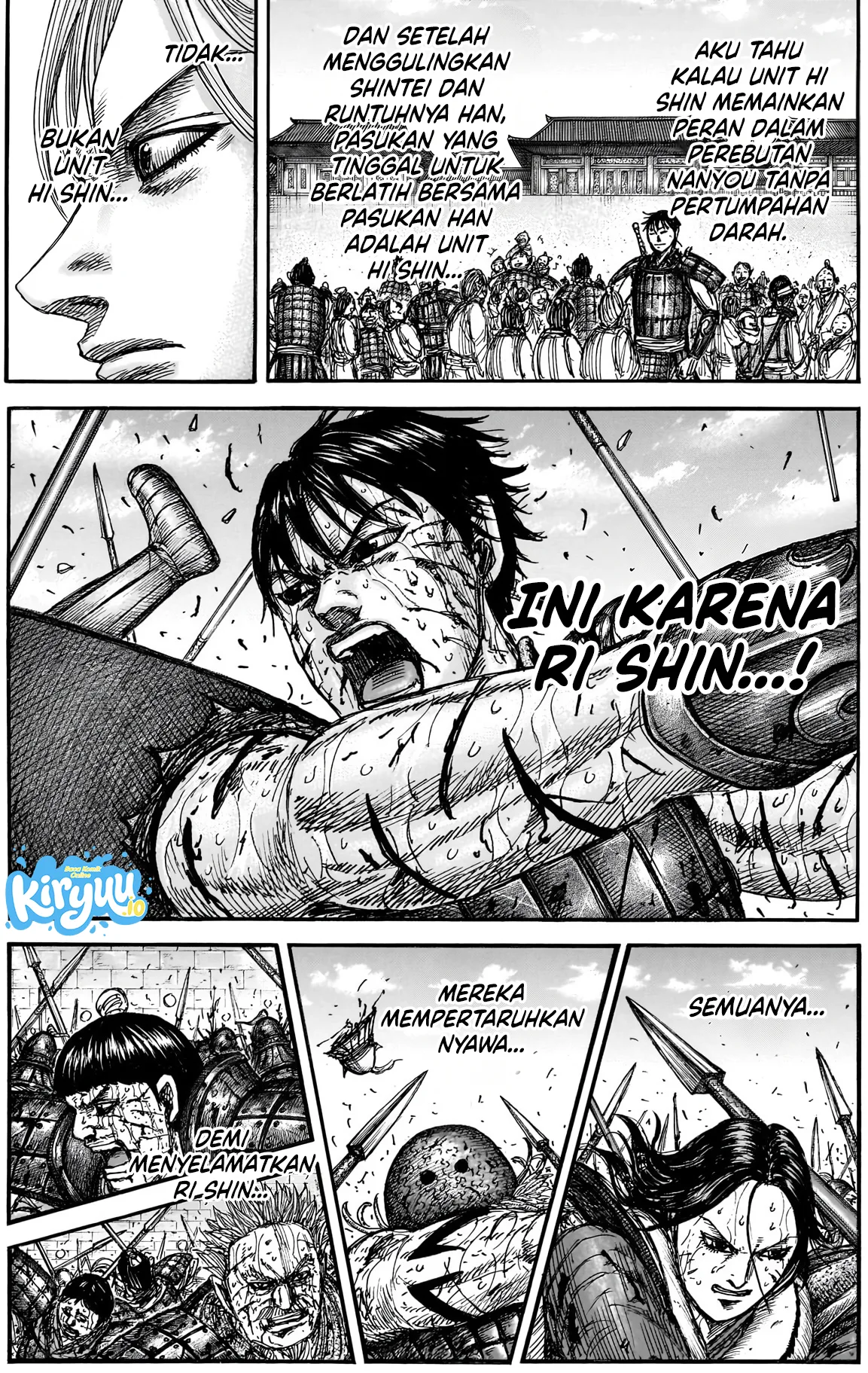 Kingdom Chapter 882 - halaman 16