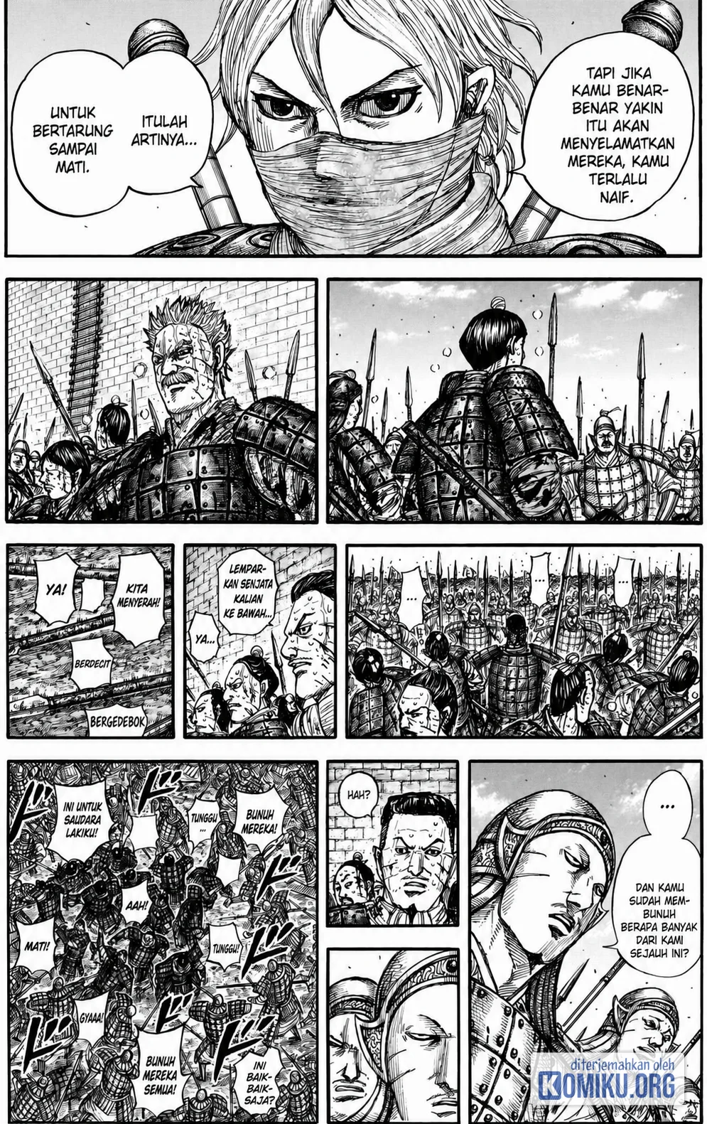 Kingdom Chapter 883 - halaman 10