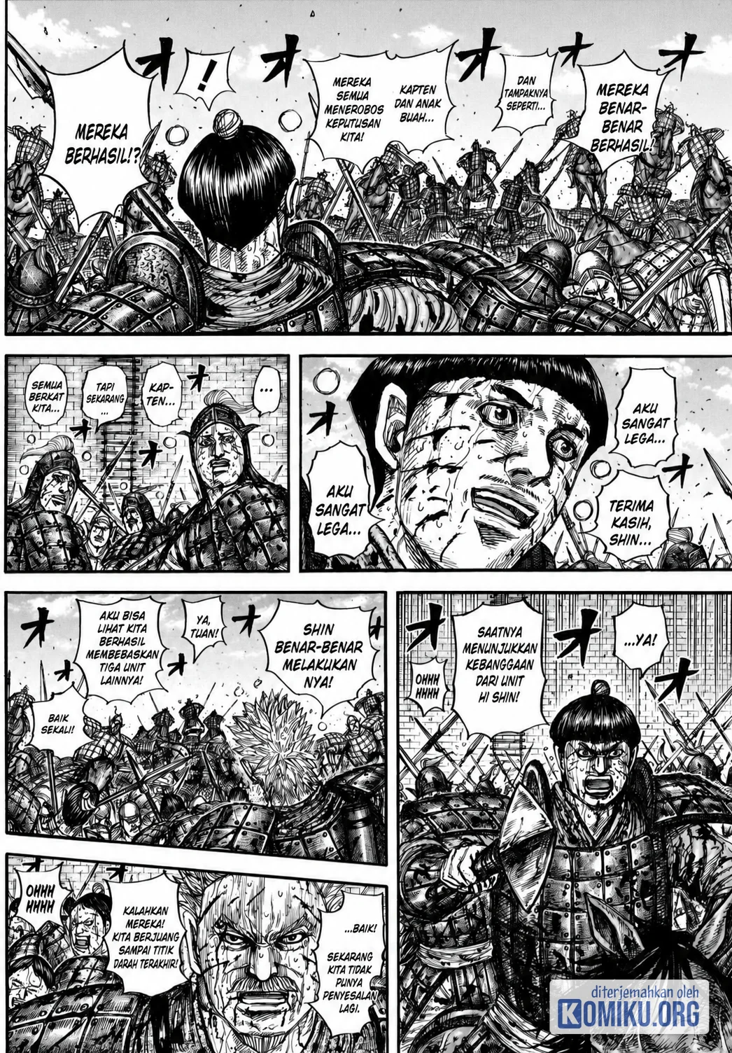 Kingdom Chapter 883 - halaman 4