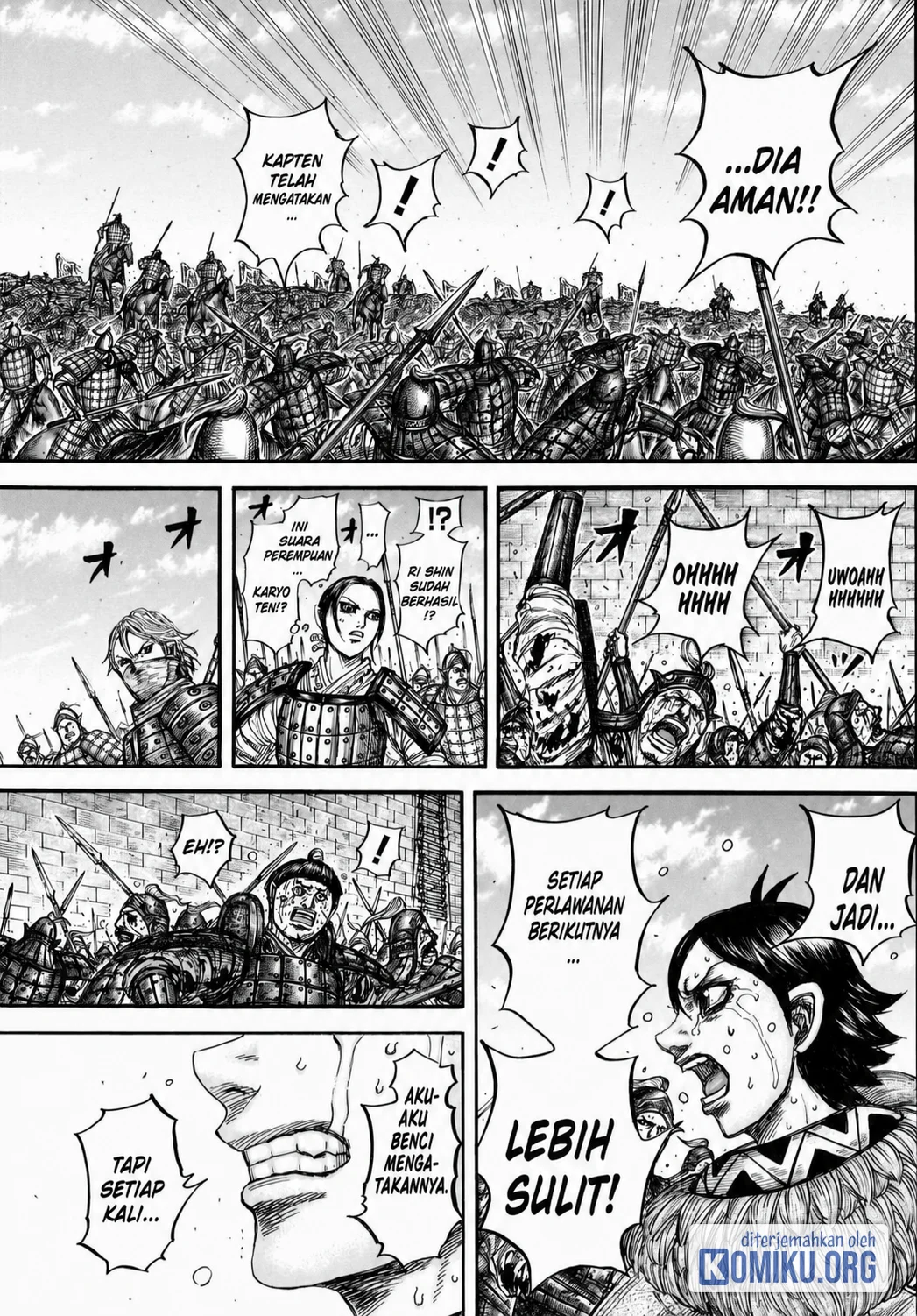 Kingdom Chapter 883 - halaman 7