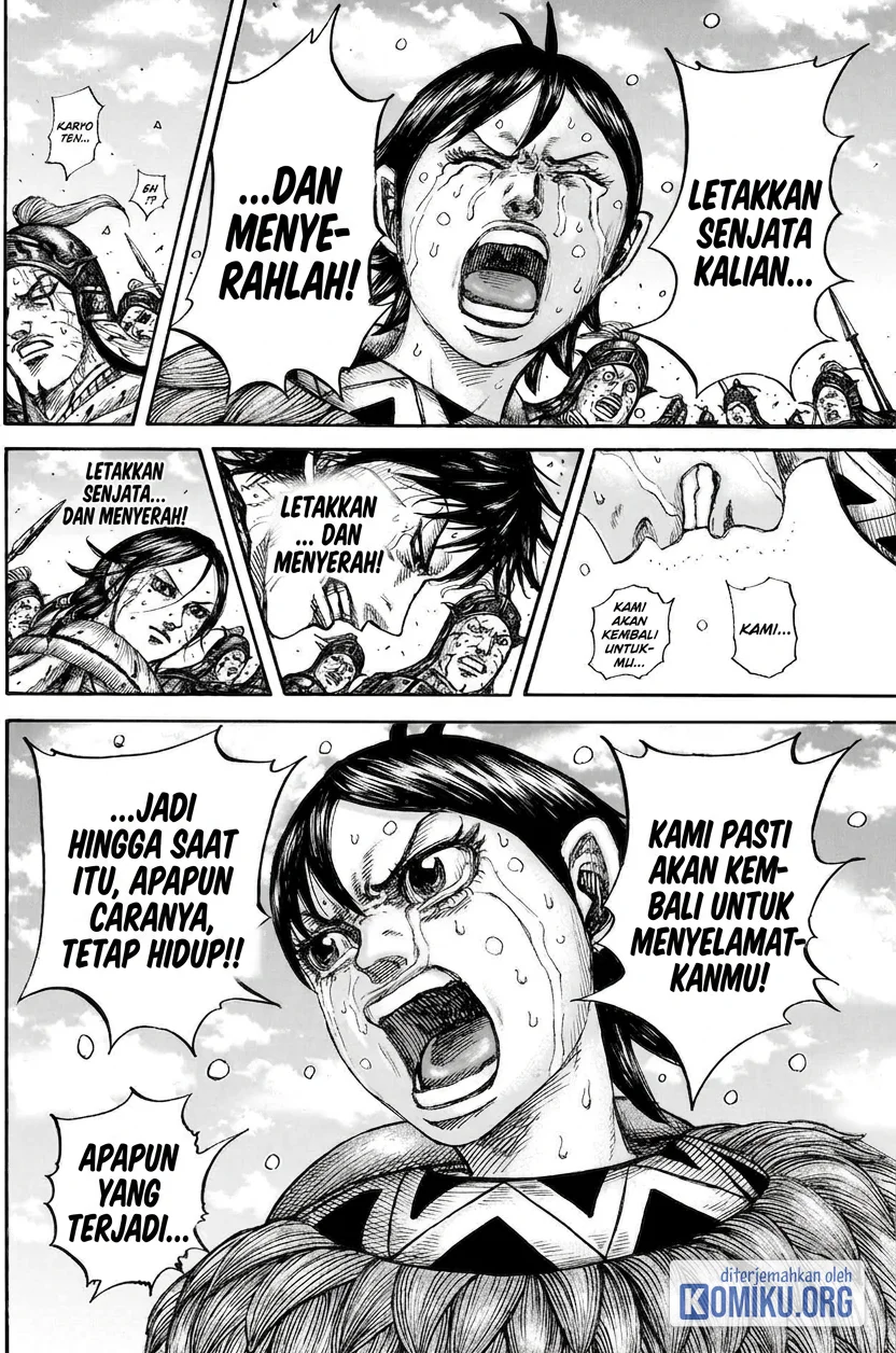 Kingdom Chapter 883 - halaman 8