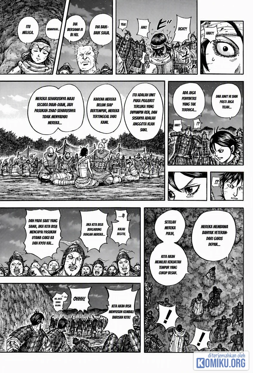 Kingdom Chapter 884 - halaman 15