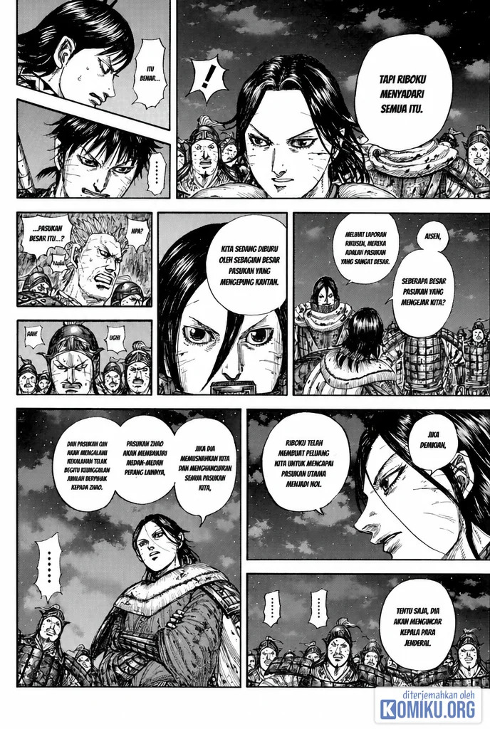 Kingdom Chapter 884 - halaman 16