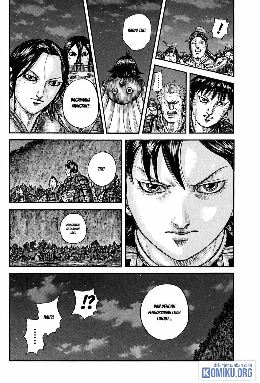 Kingdom Chapter 884 - halaman 18