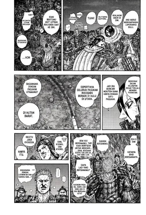 Kingdom Chapter 884 - halaman 9