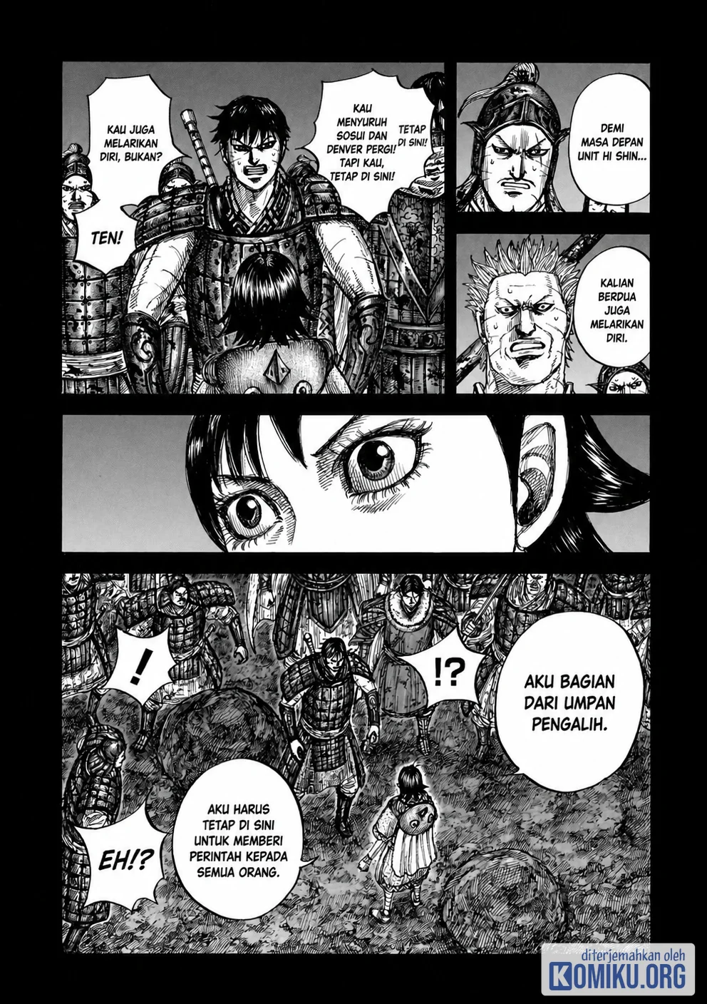 Kingdom Chapter 885 - halaman 2