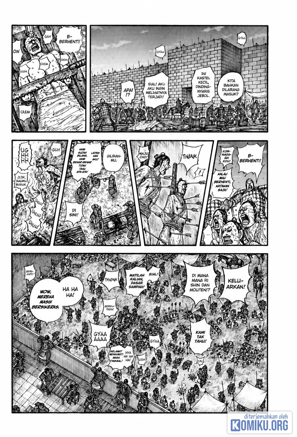 Kingdom Chapter 887 - halaman 4