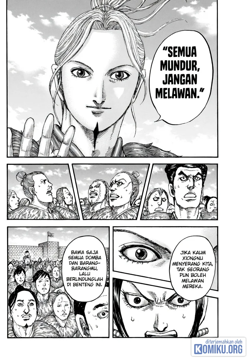Kingdom Chapter 889 - halaman 9