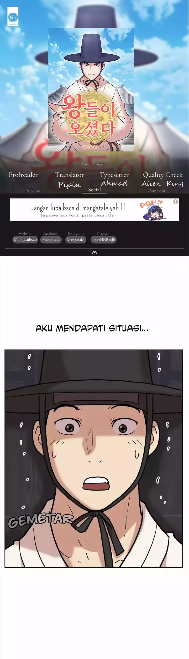Kings Flung Into the Future Chapter 1 - halaman 1