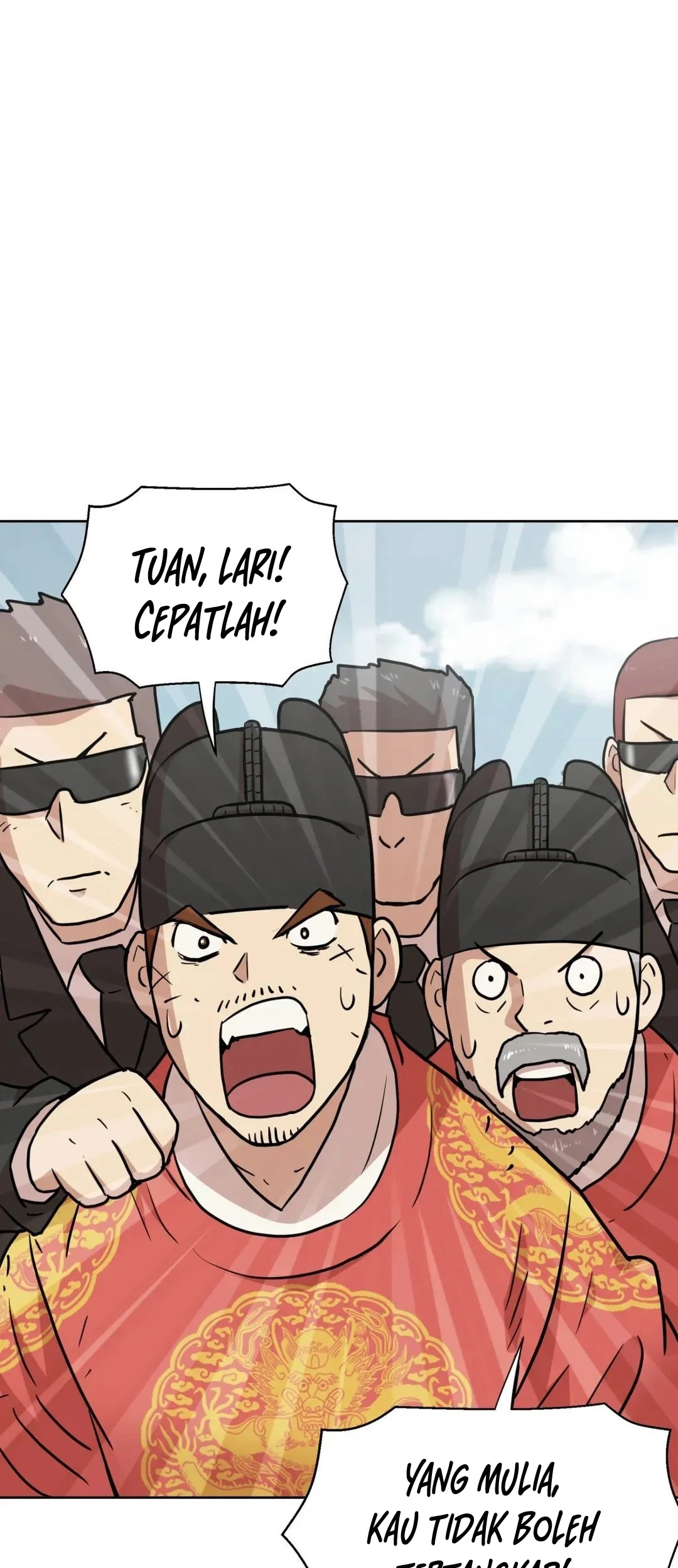 Kings Flung Into the Future Chapter 5 - halaman 29