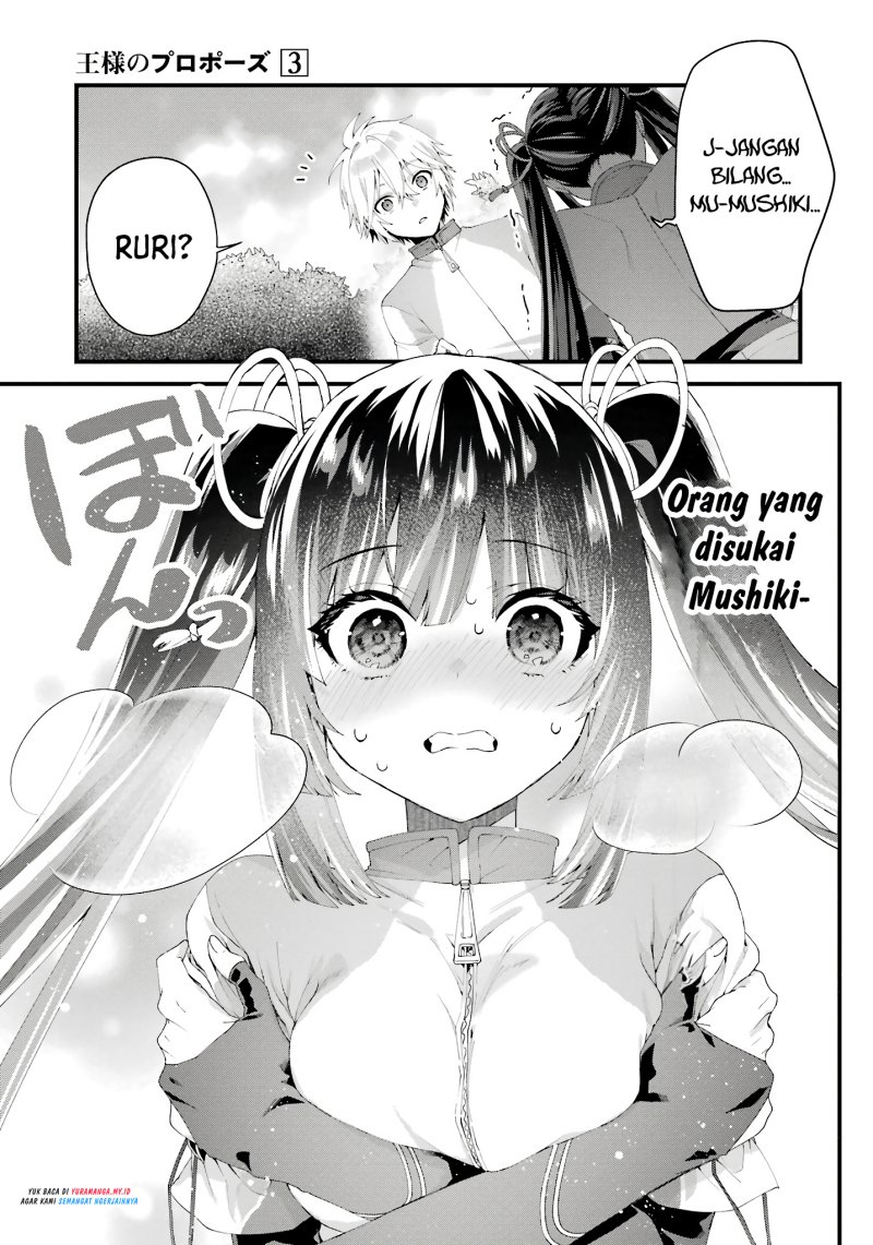 King’s Proposal (Ousama no Propose) Chapter 9 - halaman 36