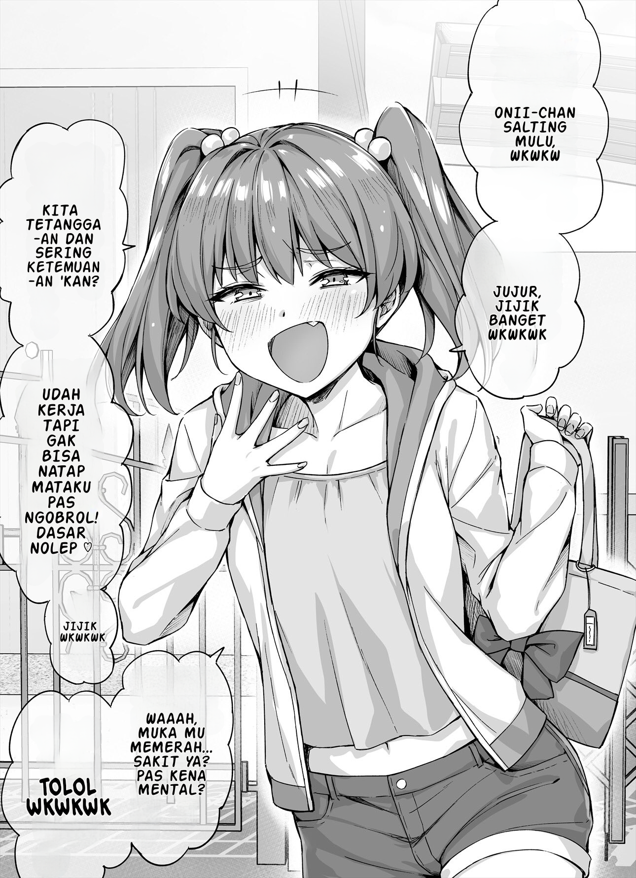 Kinjo no Mesugaki-chan ni Aoraremakutta Kekka Chapter 0 - halaman 1