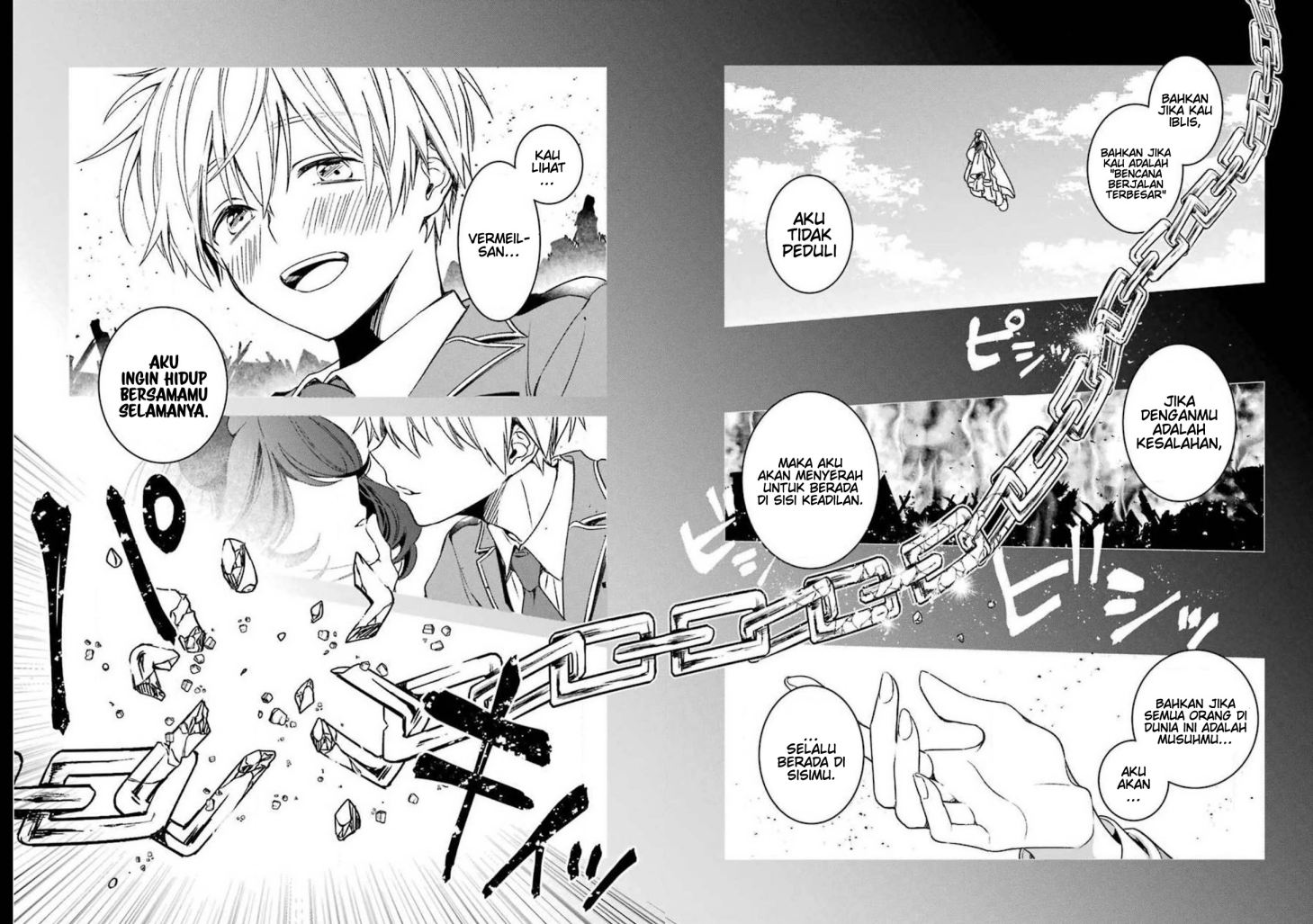 Kinsou no Vermeil – Gakeppuchi Majutshi wa Saikyou no Yakusai to Mahou Sekai o Tsukisusumu Chapter 16 - halaman 71