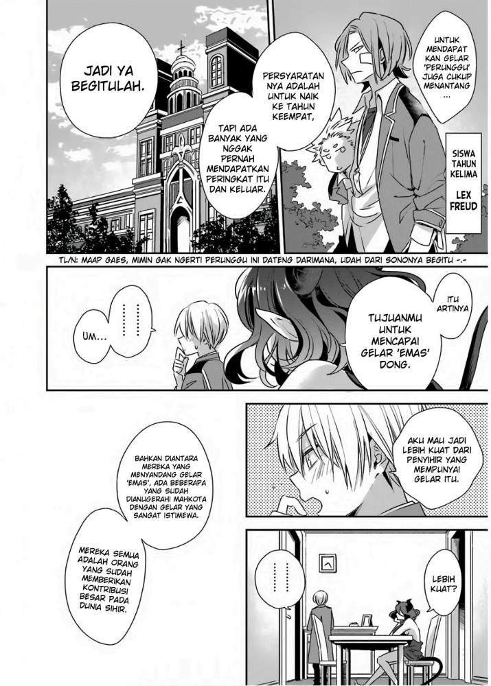 Kinsou no Vermeil – Gakeppuchi Majutshi wa Saikyou no Yakusai to Mahou Sekai o Tsukisusumu Chapter 2.1 - halaman 8