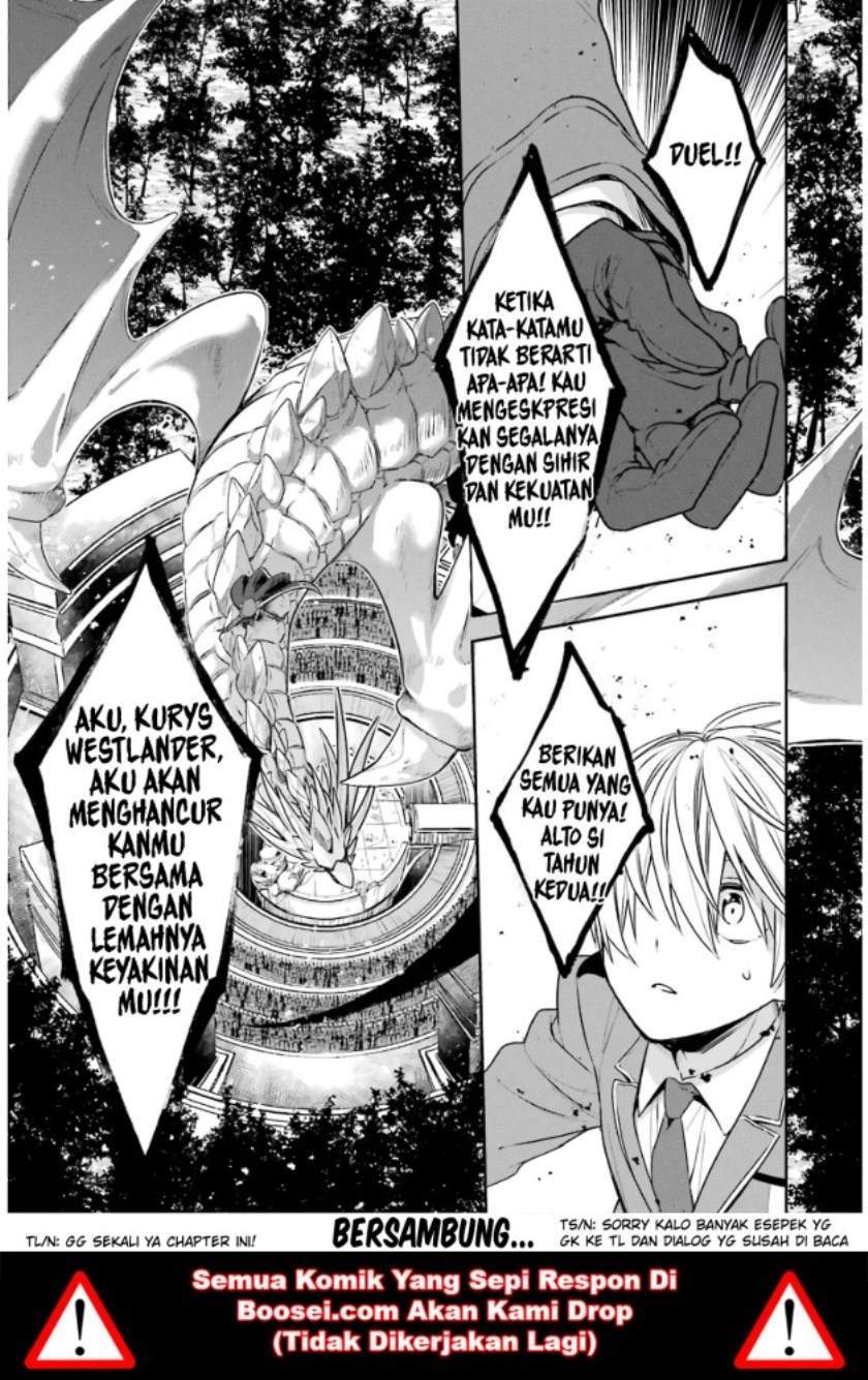 Kinsou no Vermeil – Gakeppuchi Majutshi wa Saikyou no Yakusai to Mahou Sekai o Tsukisusumu Chapter 4.1 - halaman 28