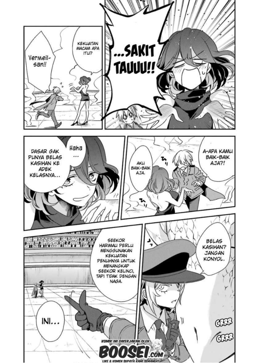 Kinsou no Vermeil – Gakeppuchi Majutshi wa Saikyou no Yakusai to Mahou Sekai o Tsukisusumu Chapter 4.1 - halaman 7