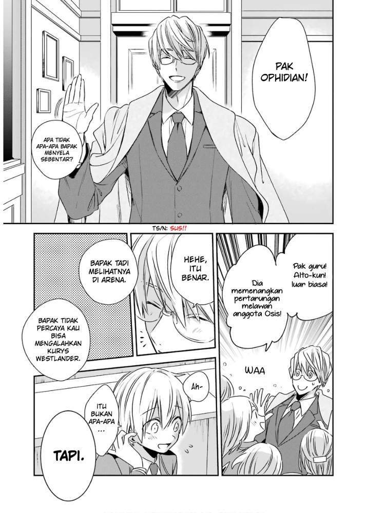 Kinsou no Vermeil – Gakeppuchi Majutshi wa Saikyou no Yakusai to Mahou Sekai o Tsukisusumu Chapter 4.2 - halaman 16