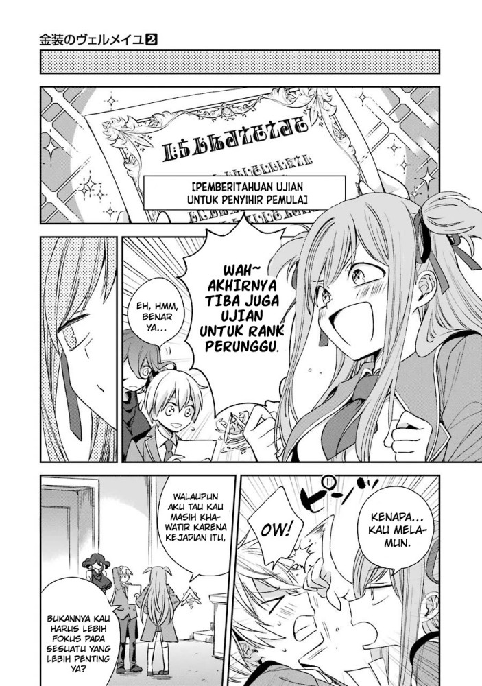 Kinsou no Vermeil – Gakeppuchi Majutshi wa Saikyou no Yakusai to Mahou Sekai o Tsukisusumu Chapter 7.2 - halaman 29