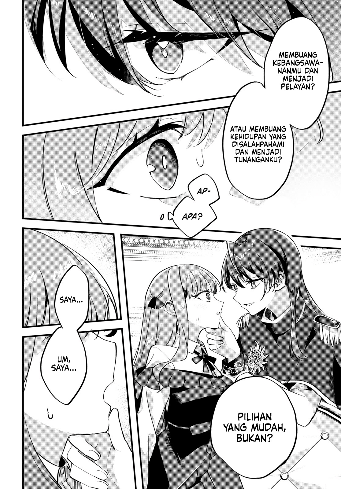 Kiraware Majo Reijou to Dansou Ouji no Konyaku Chapter 1 - halaman 27
