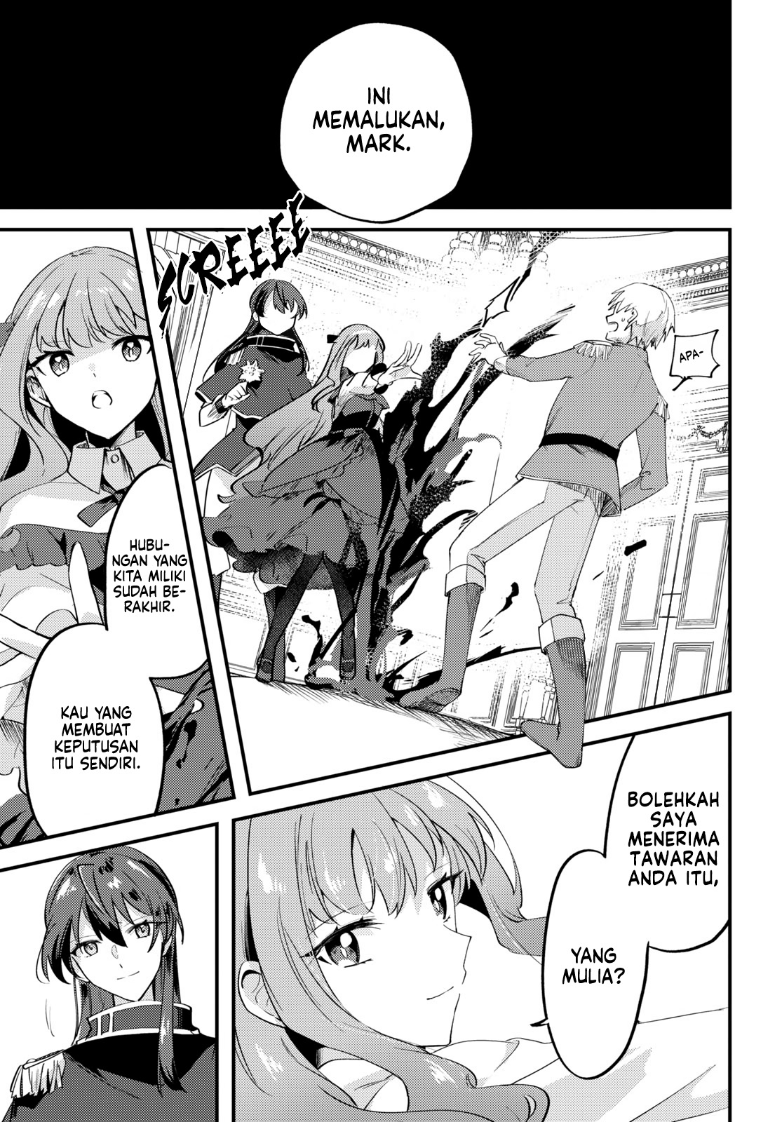 Kiraware Majo Reijou to Dansou Ouji no Konyaku Chapter 1 - halaman 33