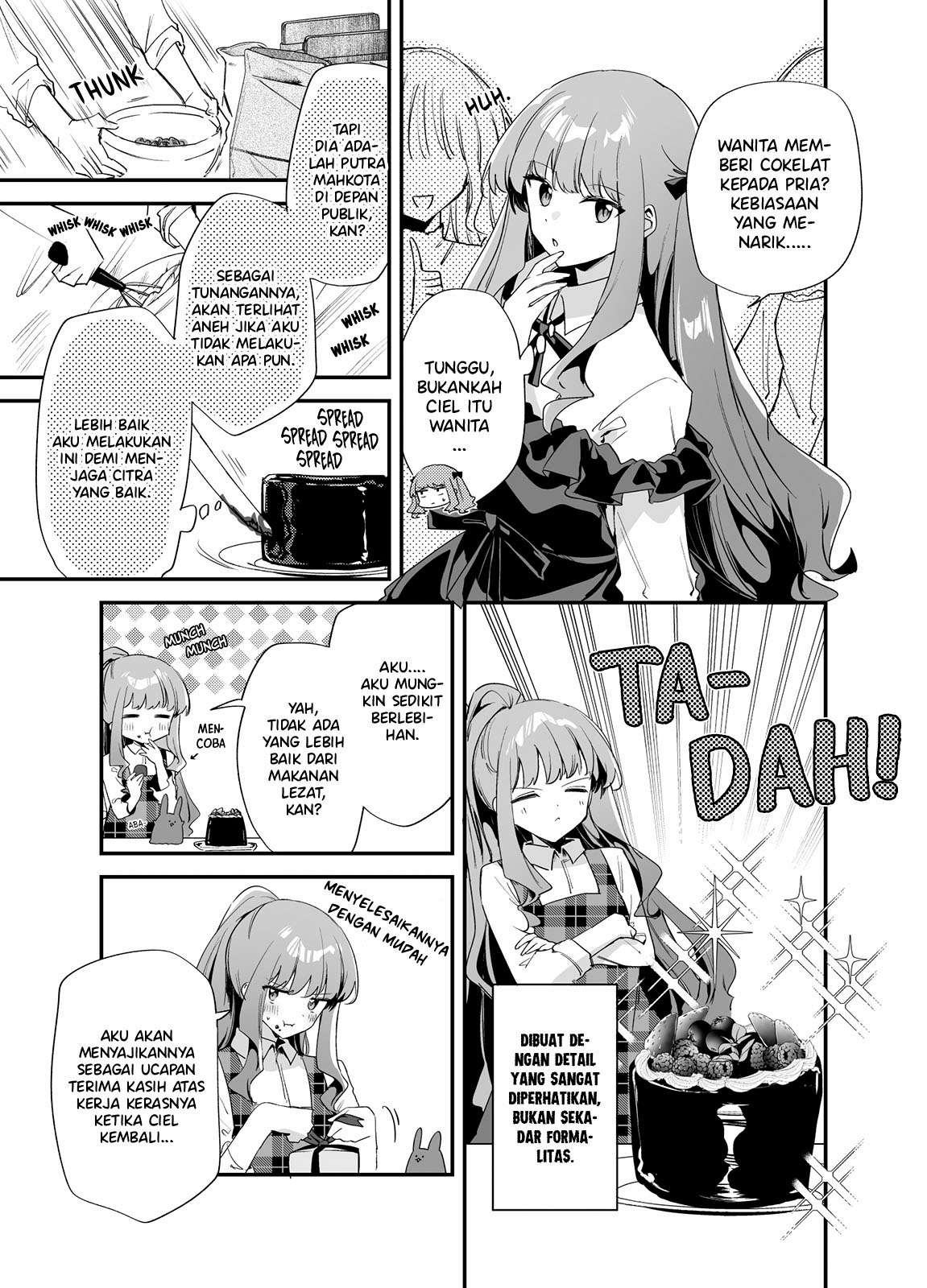 Kiraware Majo Reijou to Dansou Ouji no Konyaku Chapter 8.5 - halaman 2