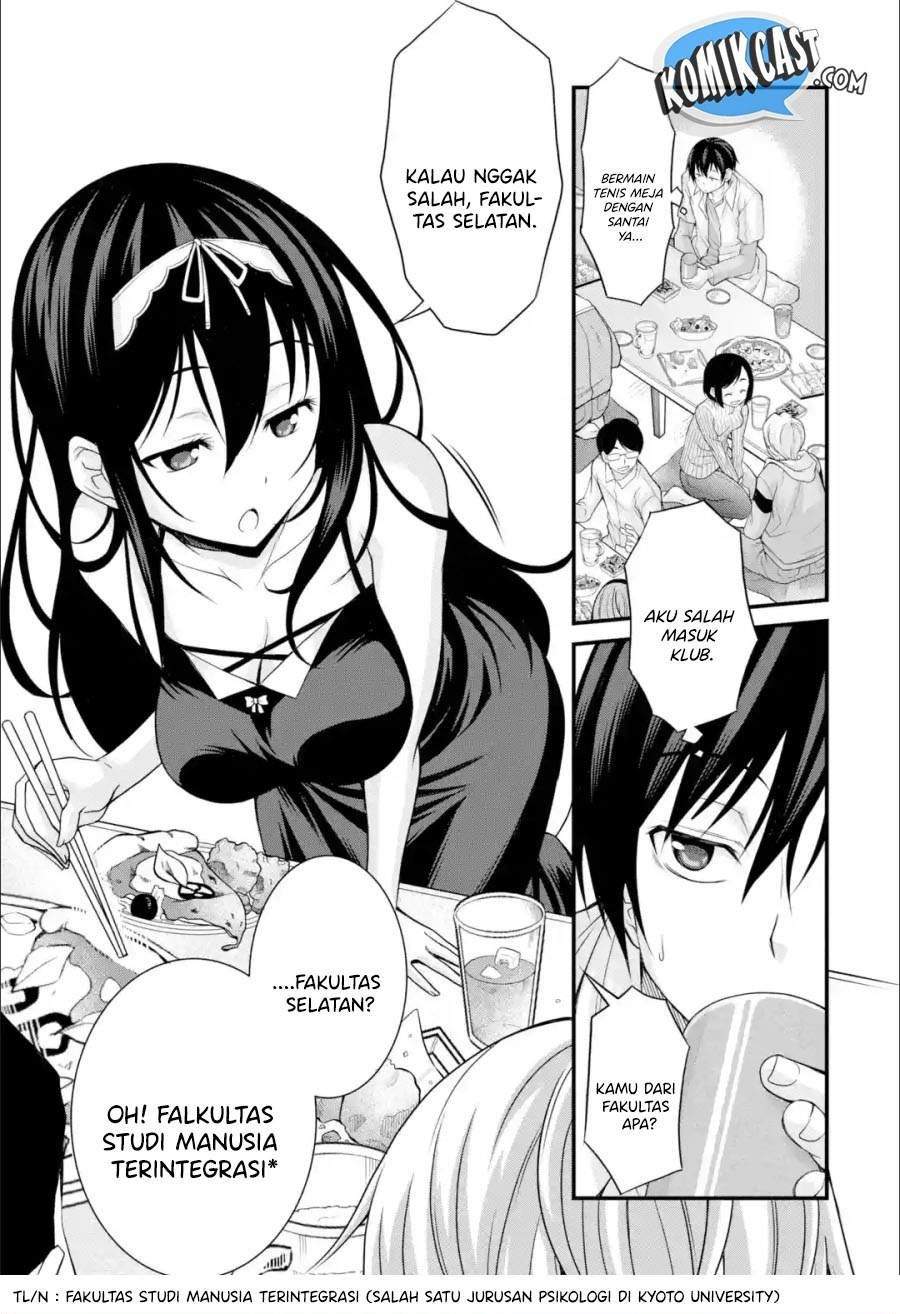 Kirei na Kurokami no Takashina-san (Mushoku) to Tsukiau Koto ni Natta Chapter 1.1 - halaman 12