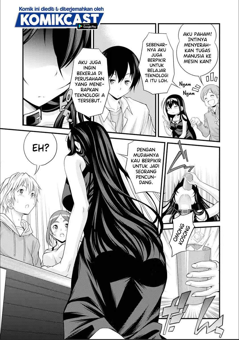 Kirei na Kurokami no Takashina-san (Mushoku) to Tsukiau Koto ni Natta Chapter 1.2 - halaman 2