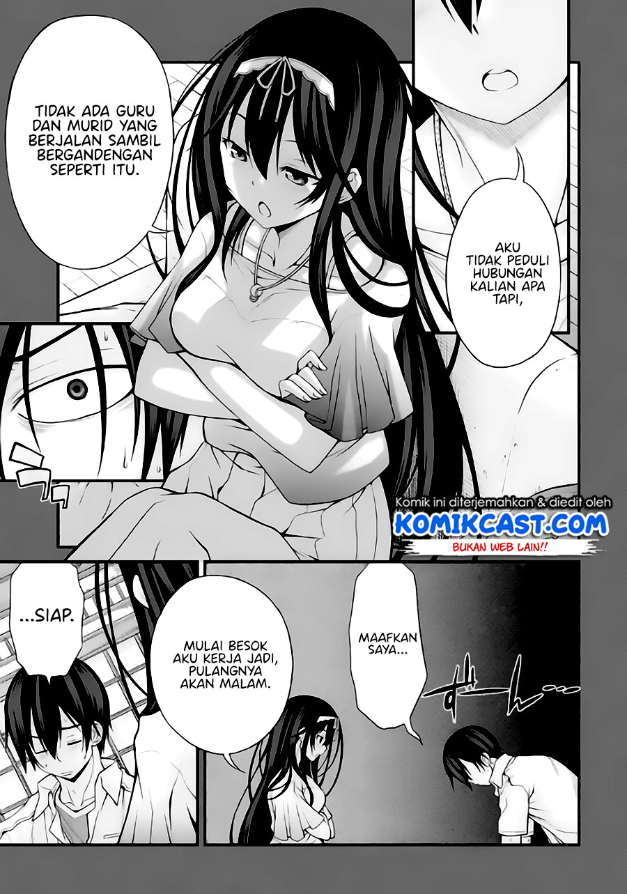 Kirei na Kurokami no Takashina-san (Mushoku) to Tsukiau Koto ni Natta Chapter 10.1 - halaman 8
