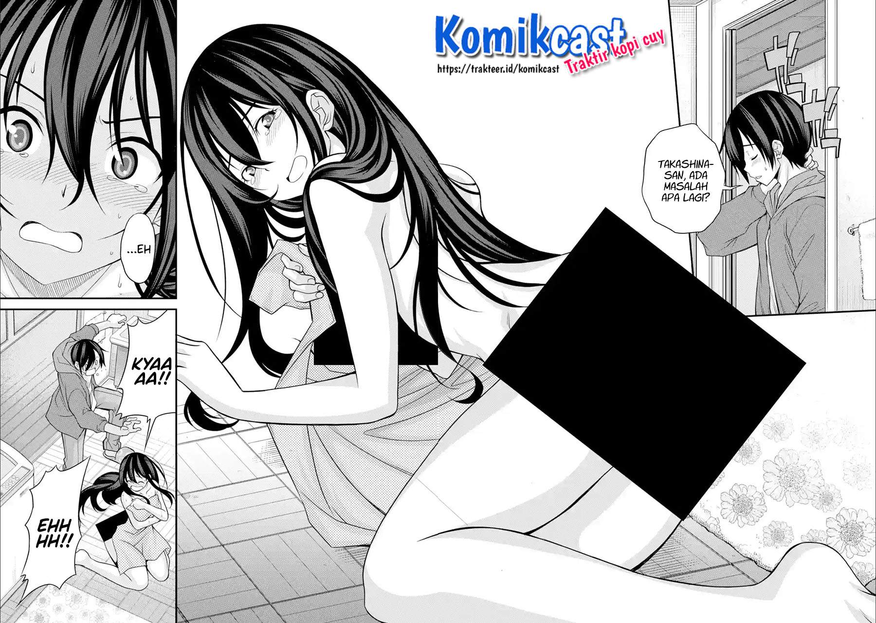 Kirei na Kurokami no Takashina-san (Mushoku) to Tsukiau Koto ni Natta Chapter 4.1 - halaman 3