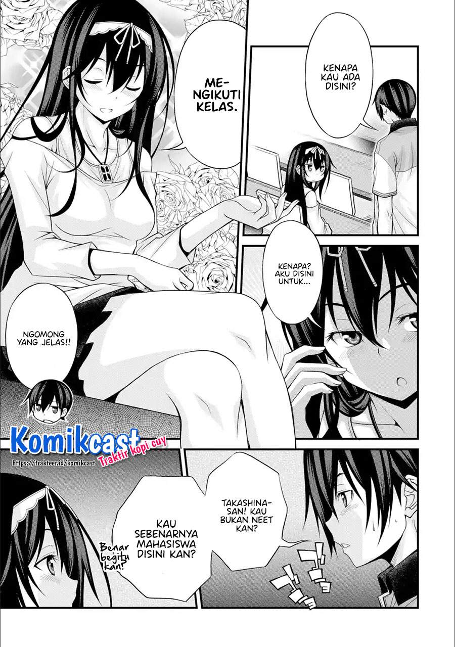 Kirei na Kurokami no Takashina-san (Mushoku) to Tsukiau Koto ni Natta Chapter 6.2 - halaman 1