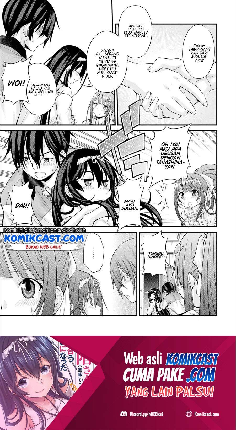 Kirei na Kurokami no Takashina-san (Mushoku) to Tsukiau Koto ni Natta Chapter 6.3 - halaman 2