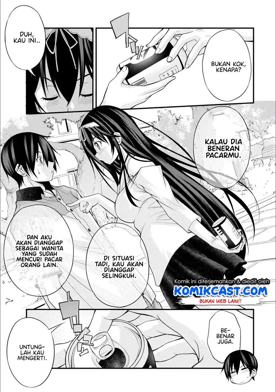 Kirei na Kurokami no Takashina-san (Mushoku) to Tsukiau Koto ni Natta Chapter 6.3 - halaman 4