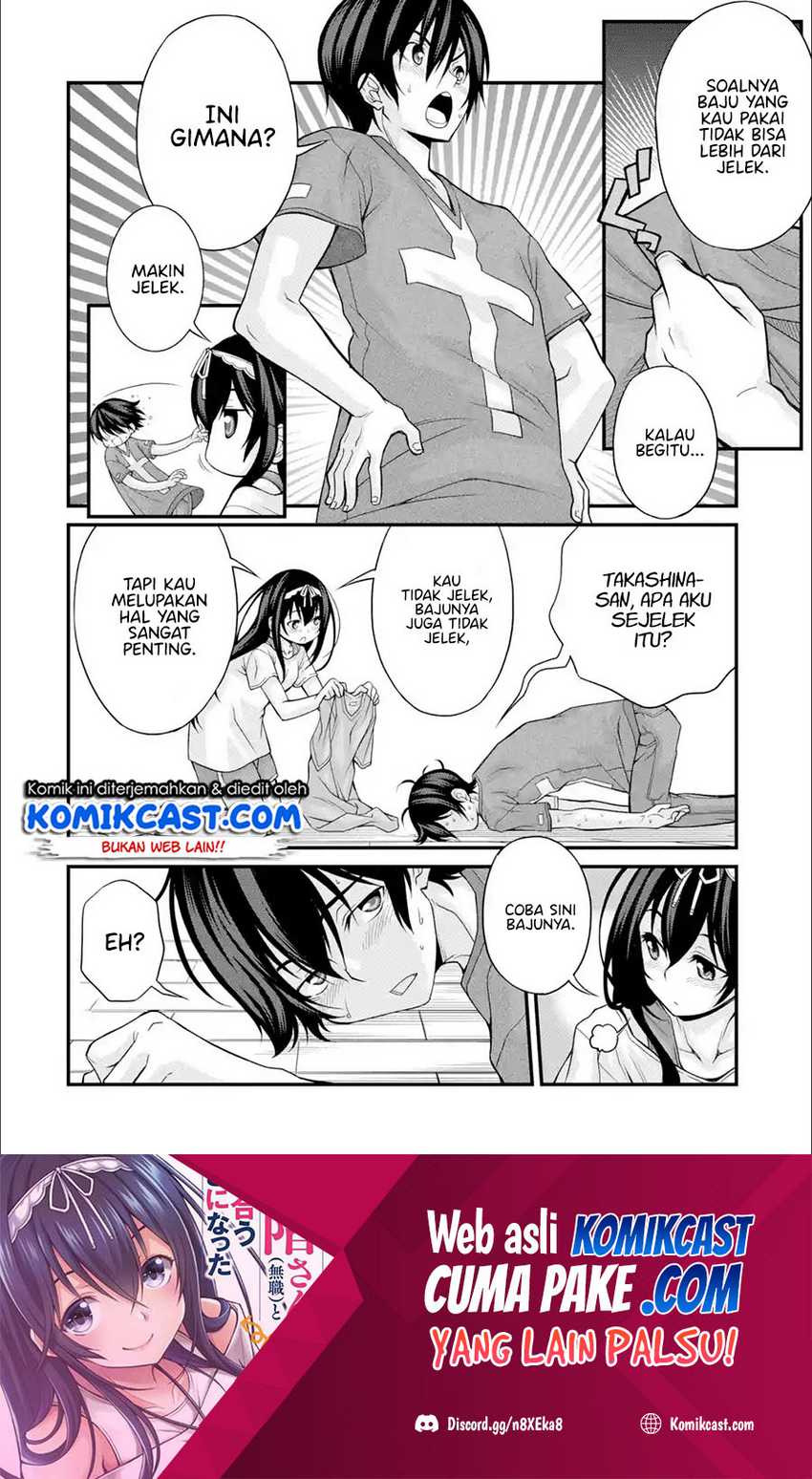 Kirei na Kurokami no Takashina-san (Mushoku) to Tsukiau Koto ni Natta Chapter 8.2 - halaman 10