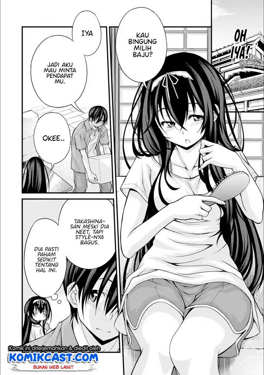 Kirei na Kurokami no Takashina-san (Mushoku) to Tsukiau Koto ni Natta Chapter 8.2 - halaman 8