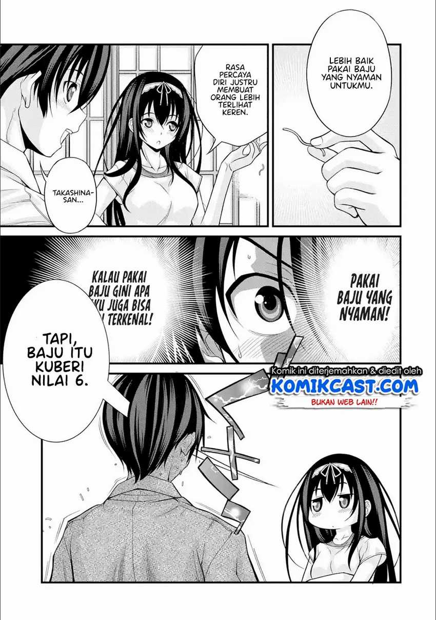 Kirei na Kurokami no Takashina-san (Mushoku) to Tsukiau Koto ni Natta Chapter 8.3 - halaman 6