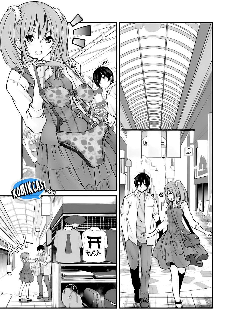 Kirei na Kurokami no Takashina-san (Mushoku) to Tsukiau Koto ni Natta Chapter 9.1 - halaman 4