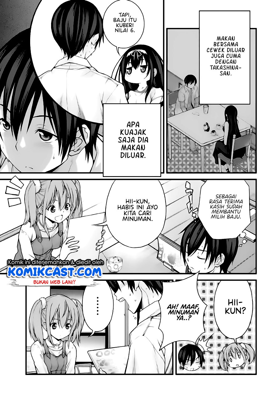 Kirei na Kurokami no Takashina-san (Mushoku) to Tsukiau Koto ni Natta Chapter 9.1 - halaman 6