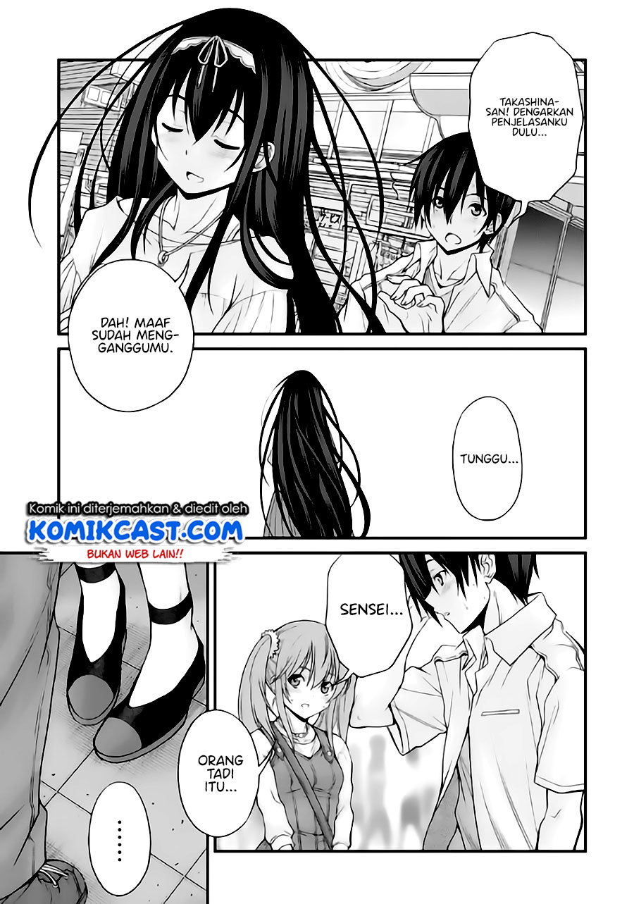 Kirei na Kurokami no Takashina-san (Mushoku) to Tsukiau Koto ni Natta Chapter 9.2 - halaman 8