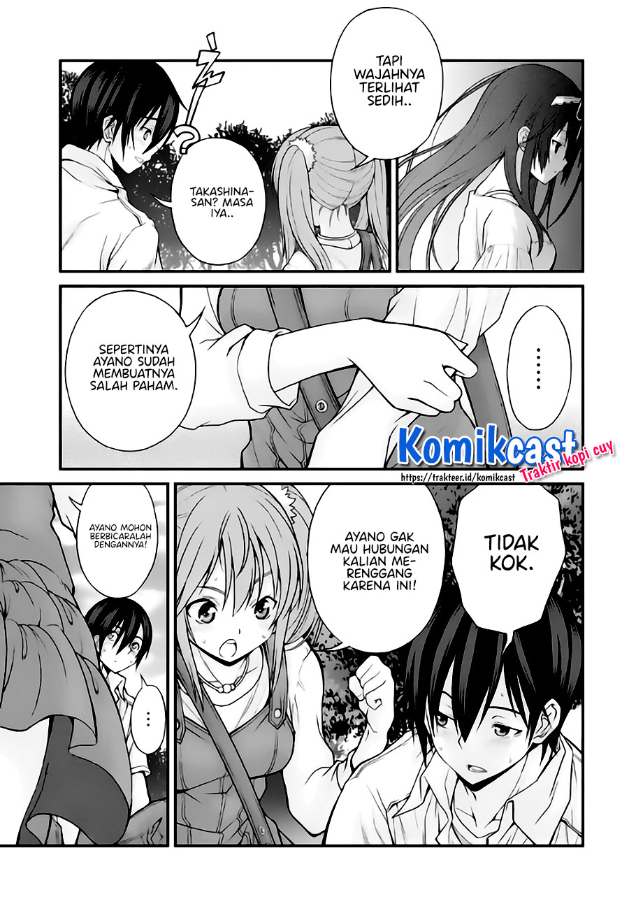 Kirei na Kurokami no Takashina-san (Mushoku) to Tsukiau Koto ni Natta Chapter 9.3 - halaman 3