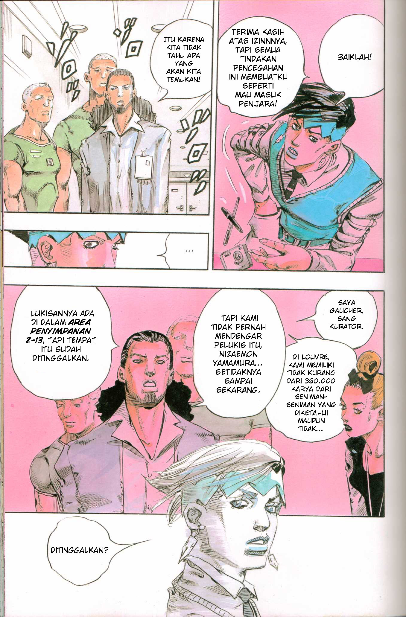 Kishibe Rohan Louvre e Iku Chapter 1 - halaman 54