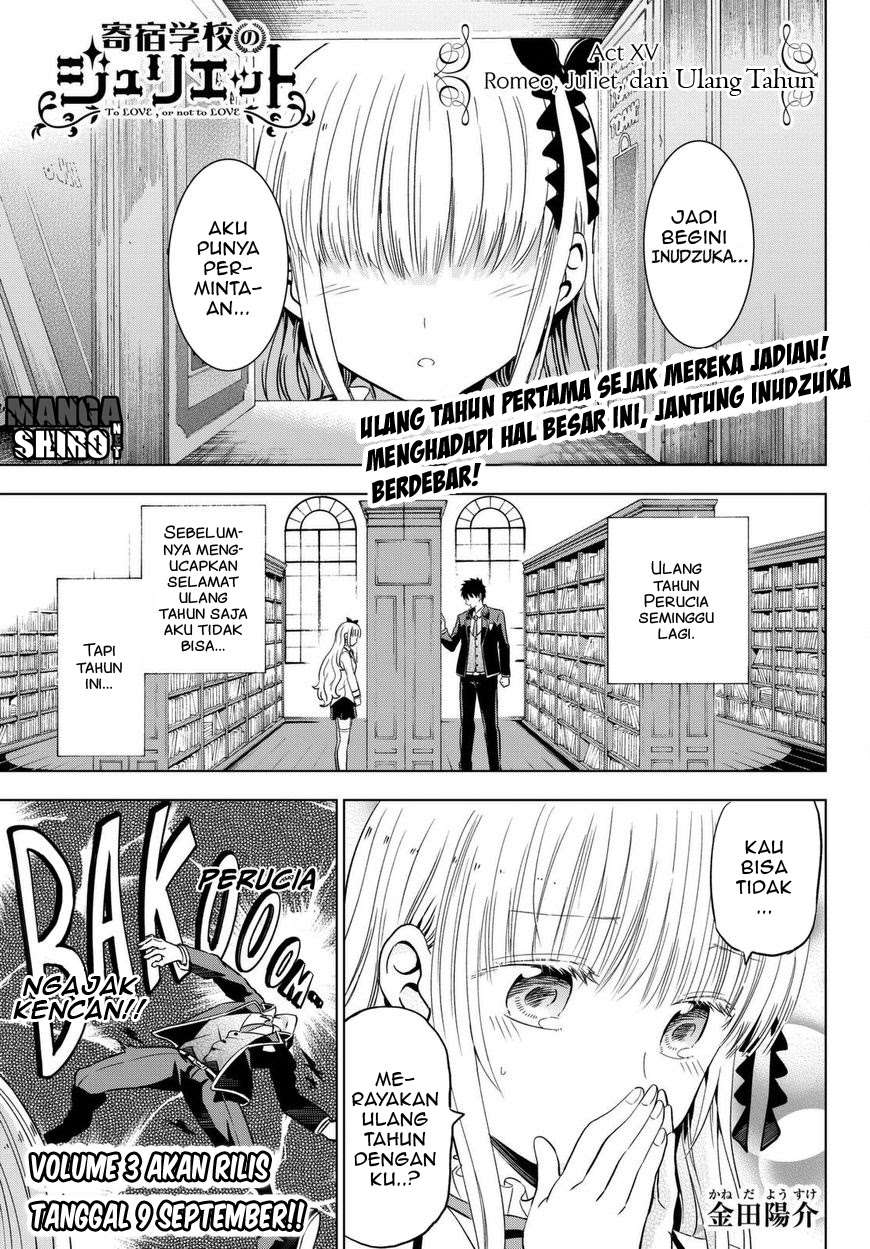 Kishuku Gakkou no Juliet Chapter 15 - halaman 1