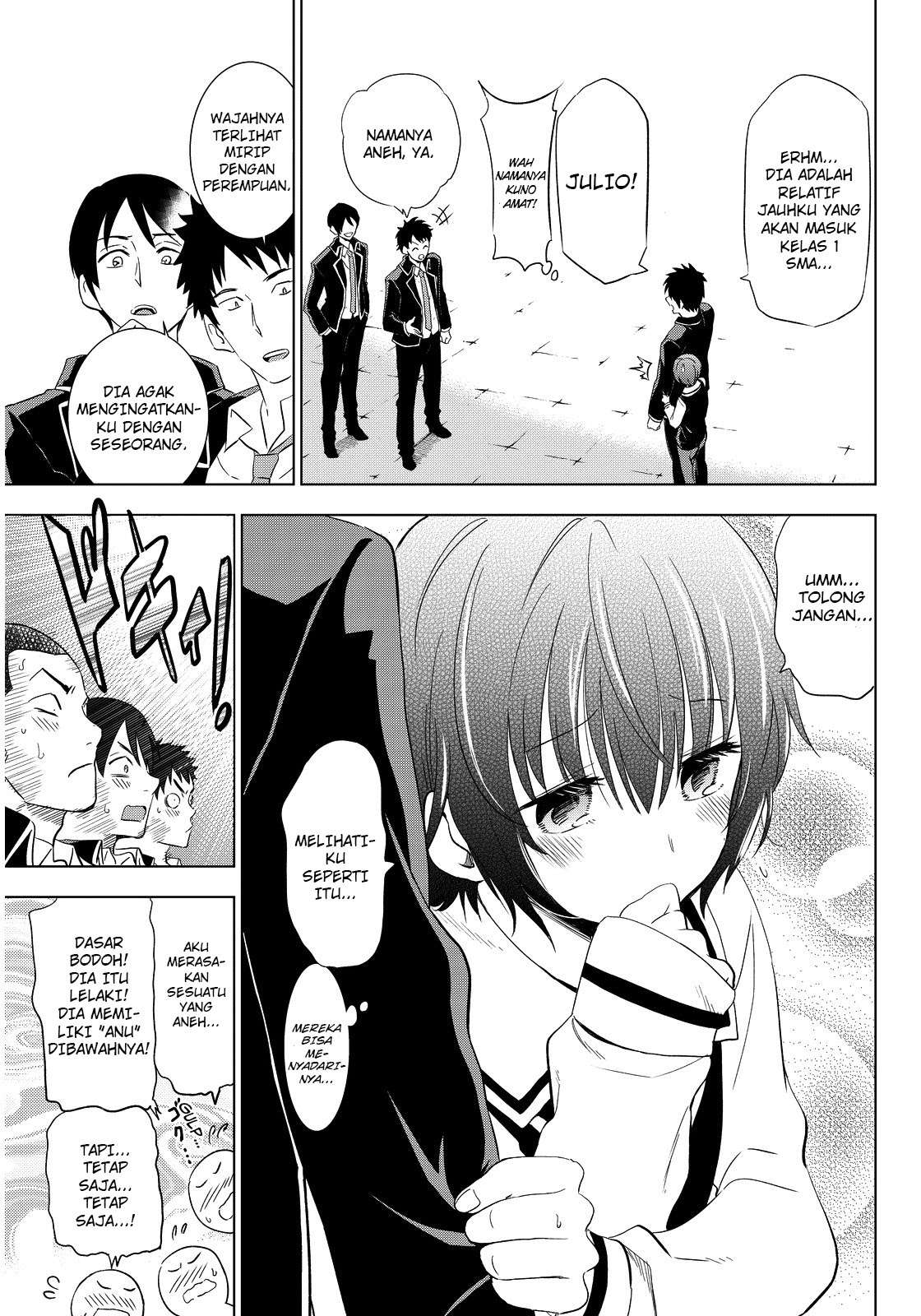 Kishuku Gakkou no Juliet Chapter 3 - halaman 12