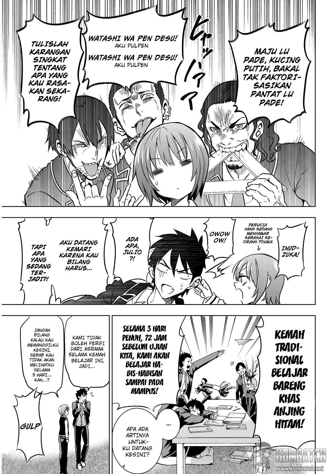 Kishuku Gakkou no Juliet Chapter 6 - halaman 12