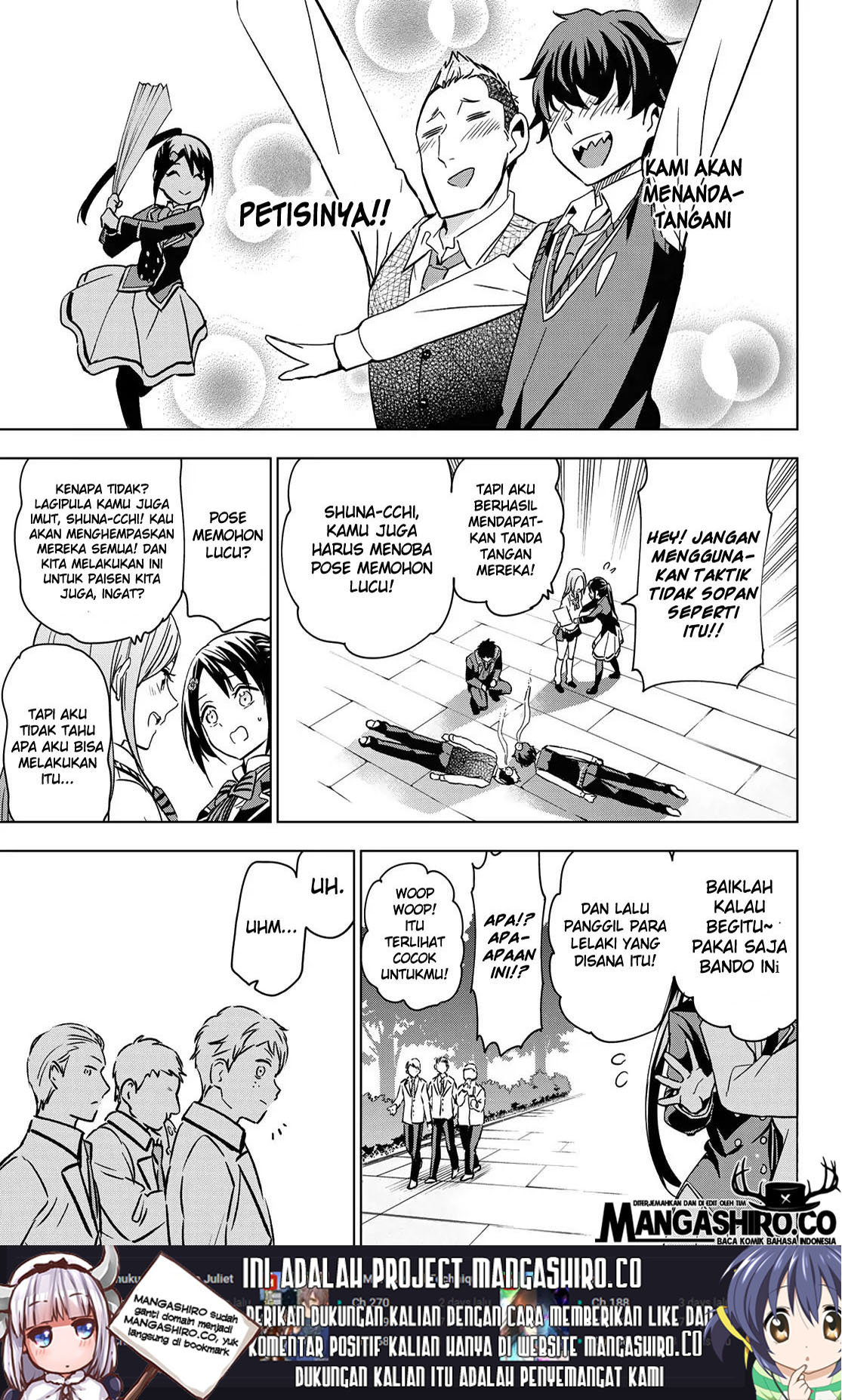 Kishuku Gakkou no Juliet Chapter 100 - halaman 10