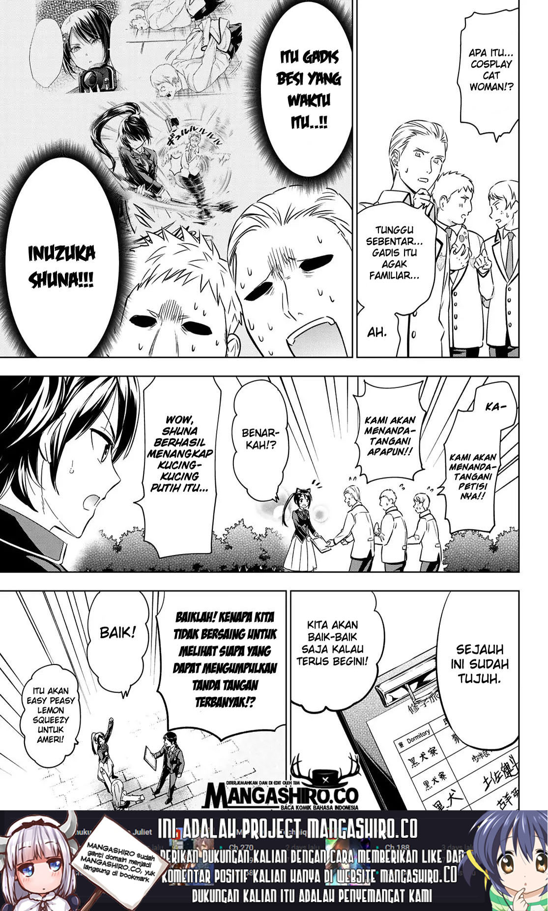 Kishuku Gakkou no Juliet Chapter 100 - halaman 12