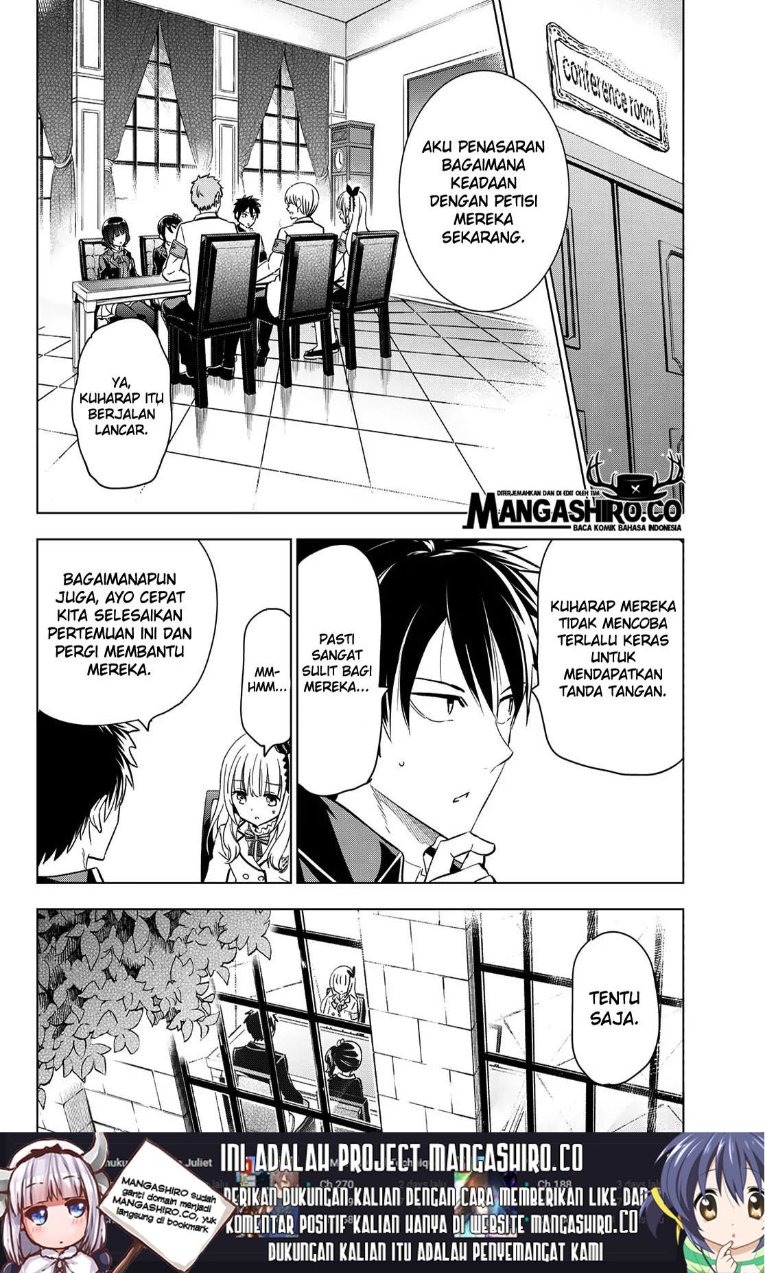 Kishuku Gakkou no Juliet Chapter 100 - halaman 13