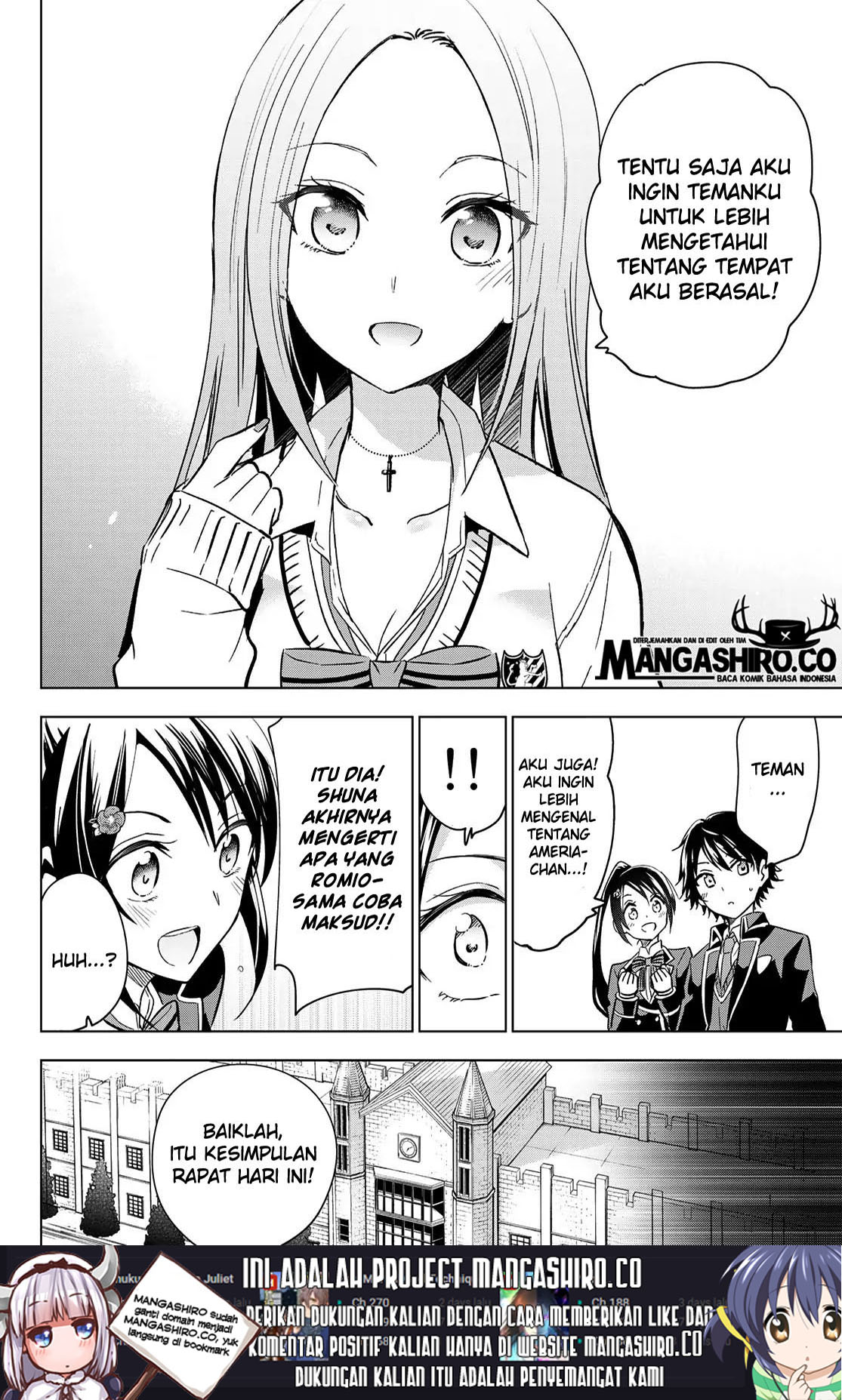 Kishuku Gakkou no Juliet Chapter 100 - halaman 17