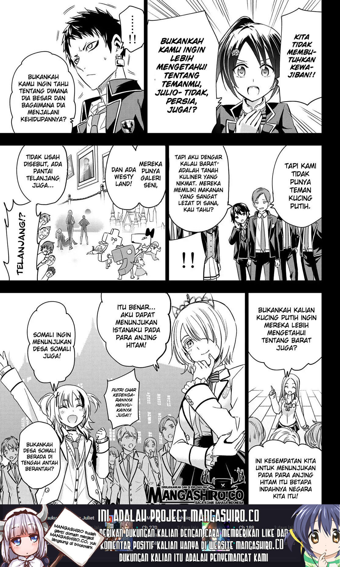 Kishuku Gakkou no Juliet Chapter 100 - halaman 20