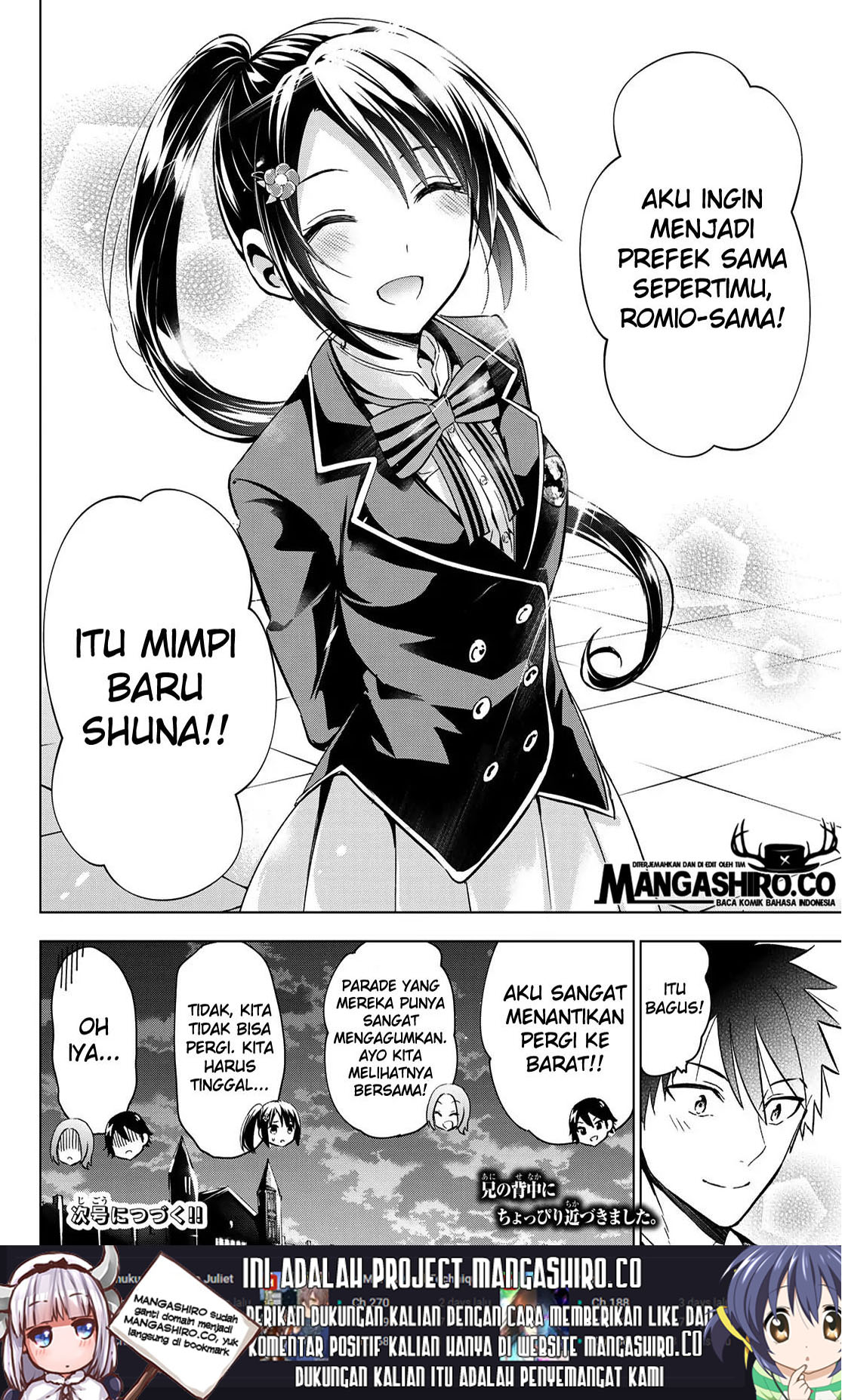 Kishuku Gakkou no Juliet Chapter 100 - halaman 23